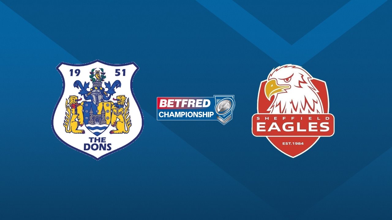 Doncaster RLFC vs Sheffield Eagles poster