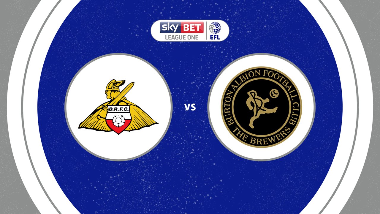 Doncaster Rovers vs Burton Albion poster