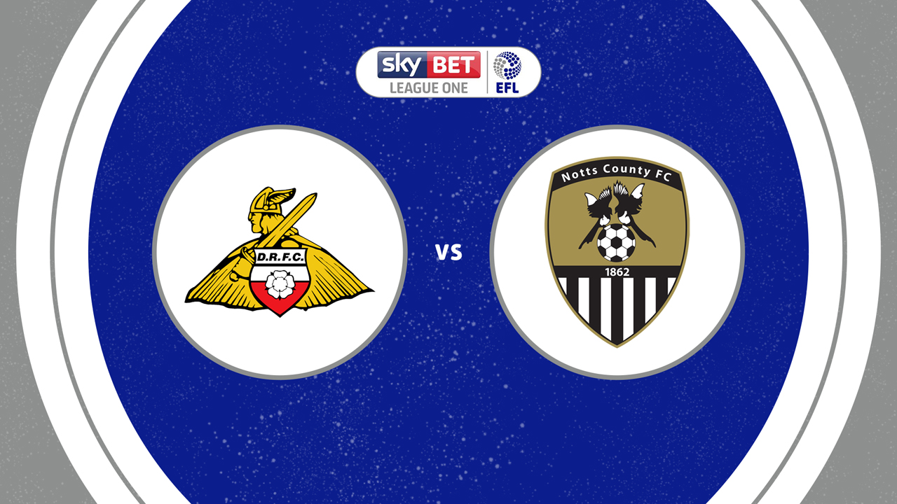 Doncaster Rovers vs Notts County poster