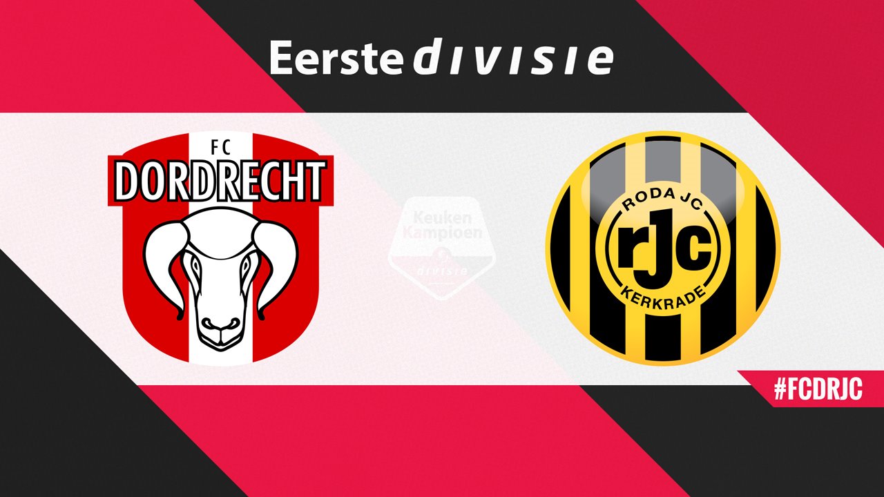 Dordrecht vs Roda JC poster