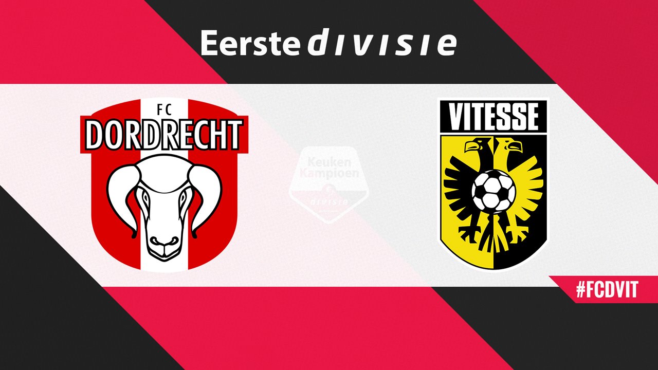 Dordrecht vs Vitesse poster