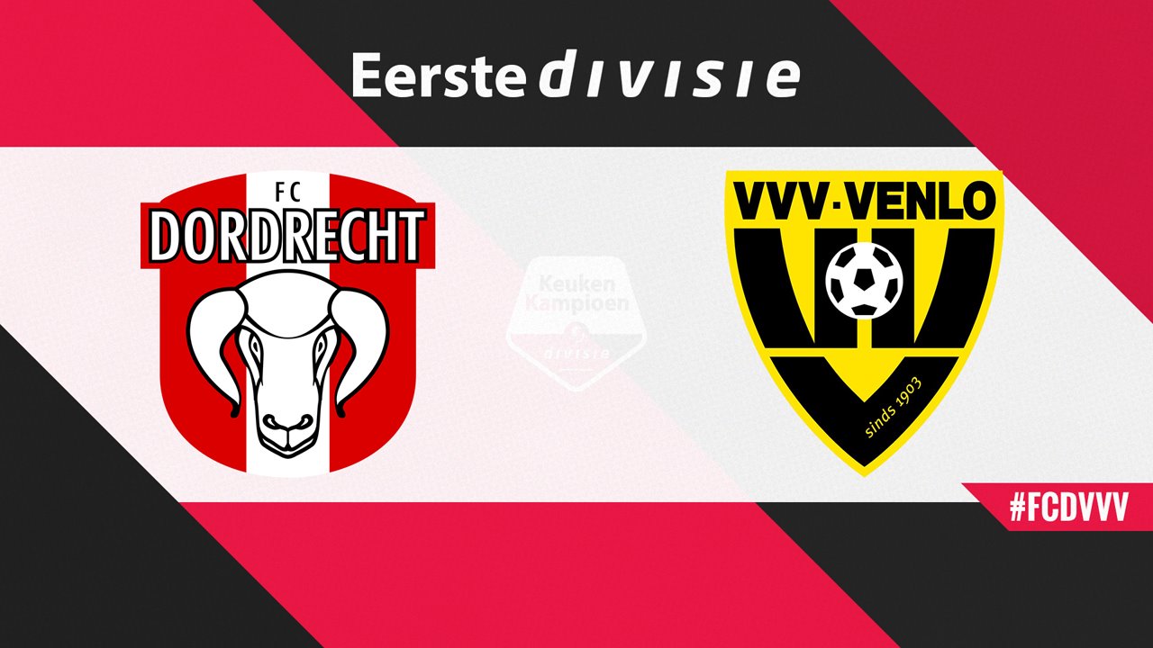 Dordrecht vs VVV-Venlo poster