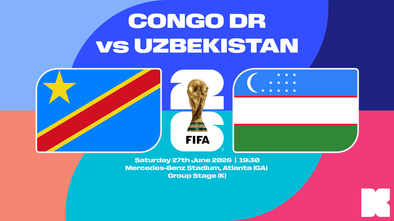 DR Congo vs Uzbekistan poster