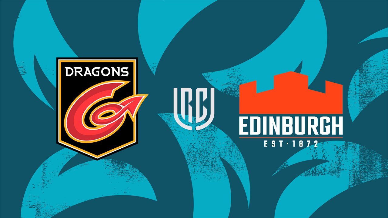 Dragons vs Edinburgh poster