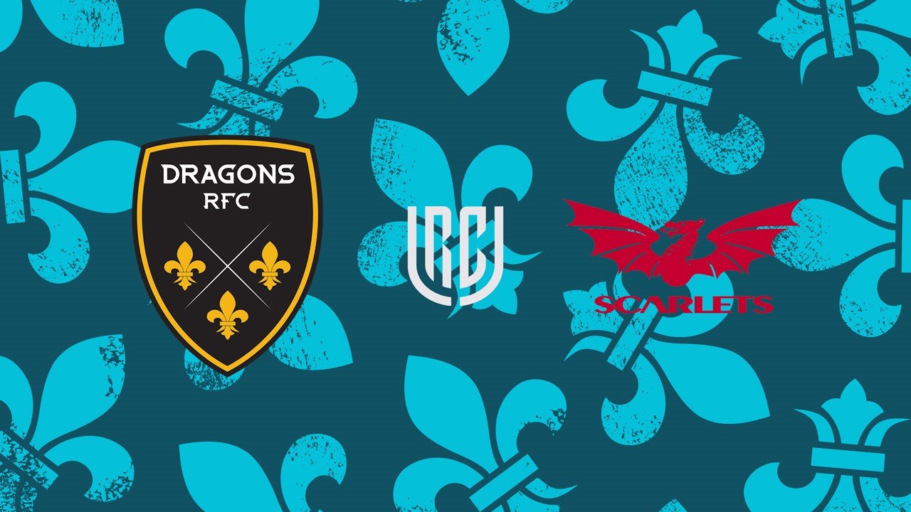 Dragons vs Scarlets poster