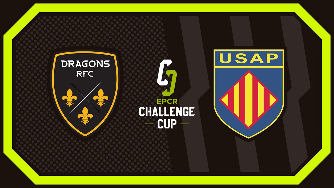 Dragons vs USA Perpignan poster