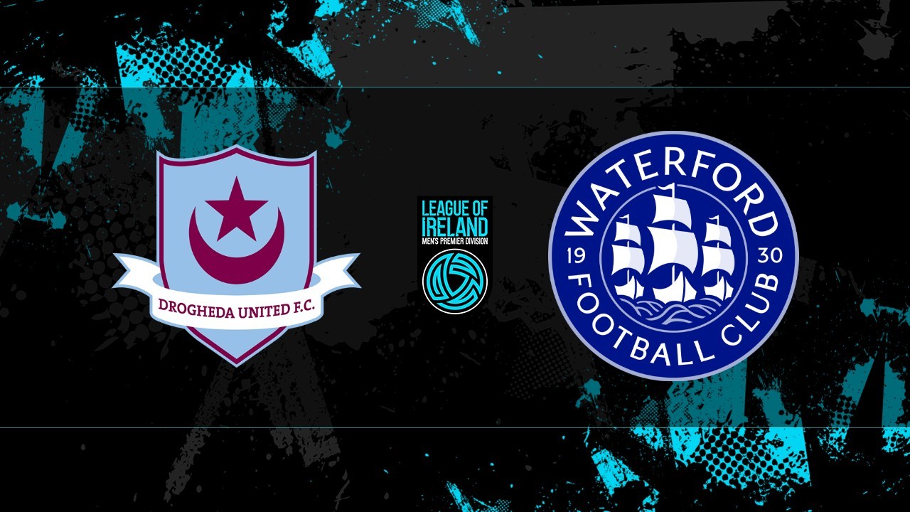 Drogheda United vs Waterford poster