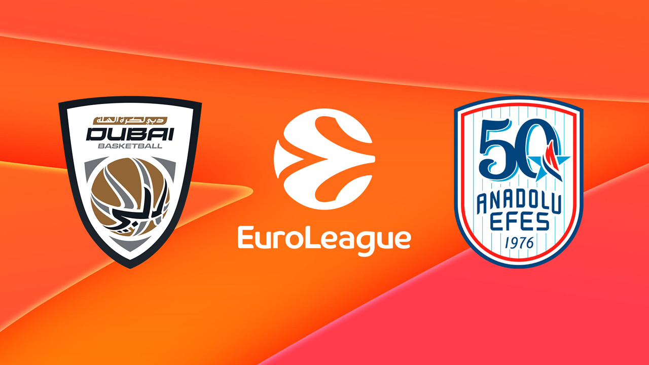 Dubai Basketball vs Anadolu Efes SK poster