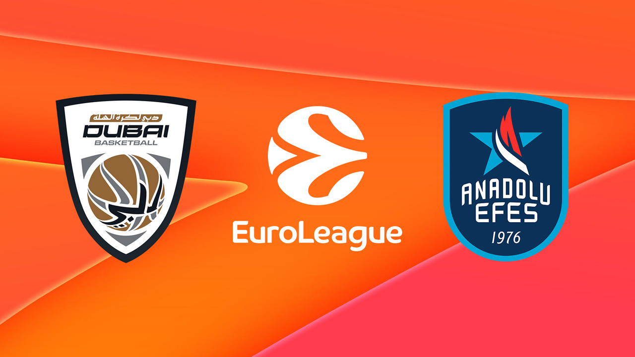 Dubai Basketball vs Anadolu Efes SK poster