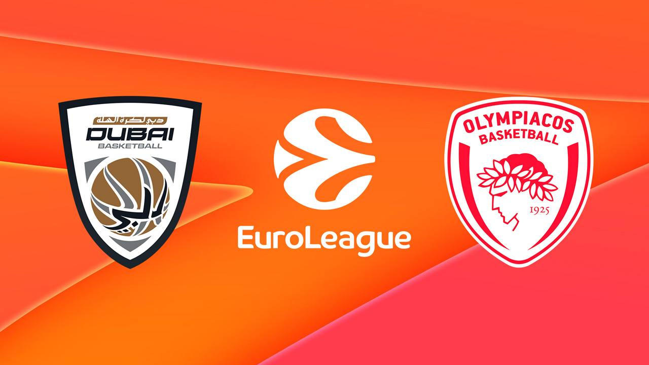 Dubai Basketball vs Olympiacos BC poster
