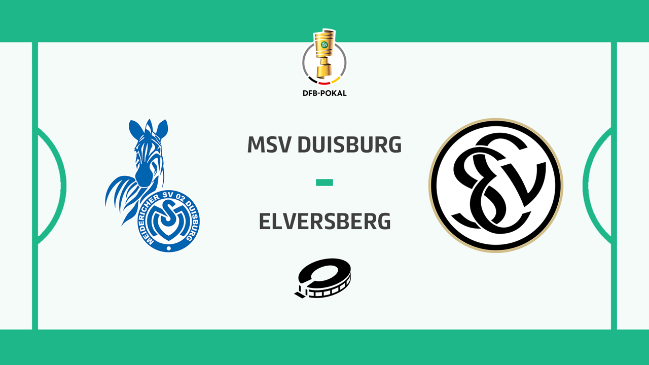 Duisburg vs Elversberg poster