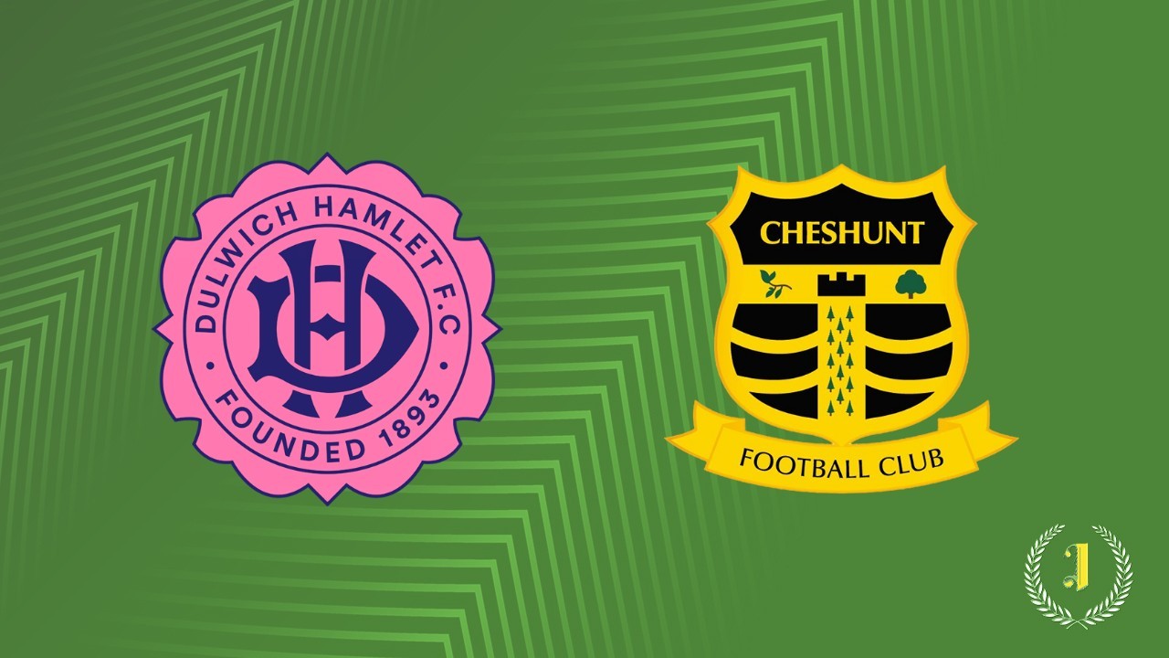 Dulwich Hamlet vs Cheshunt poster