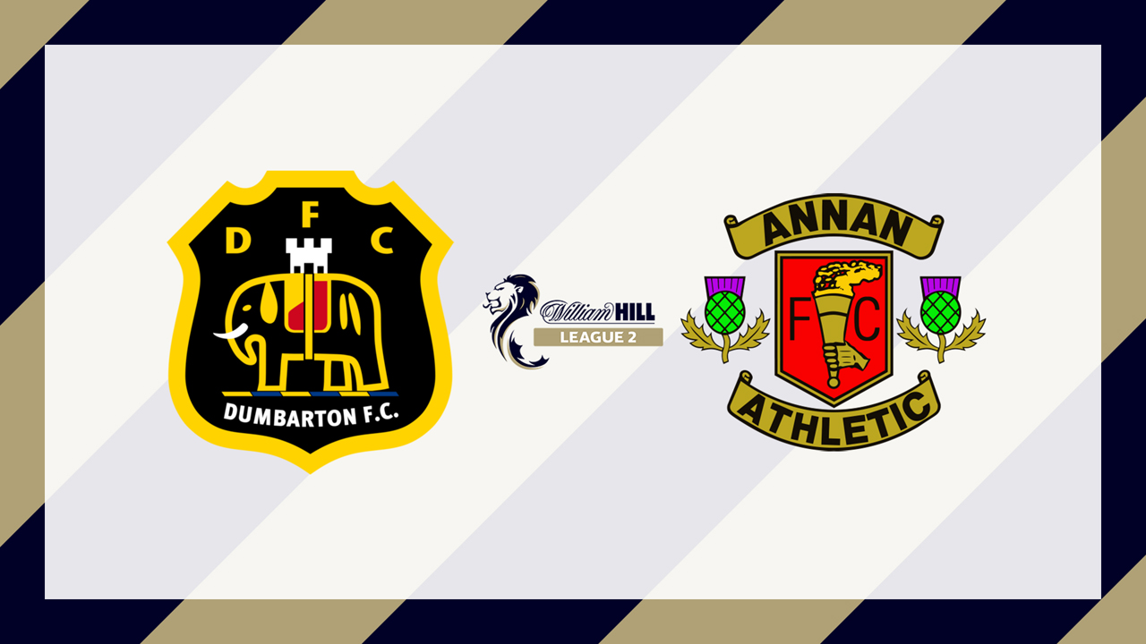Dumbarton vs Annan Athletic poster
