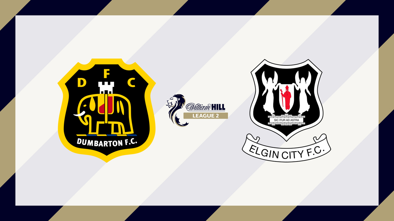 Dumbarton vs Elgin City poster