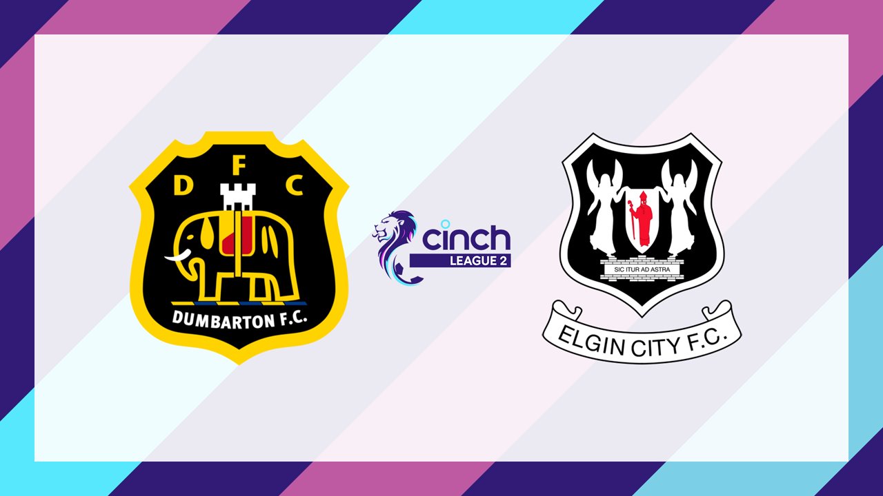 Dumbarton vs Elgin City poster