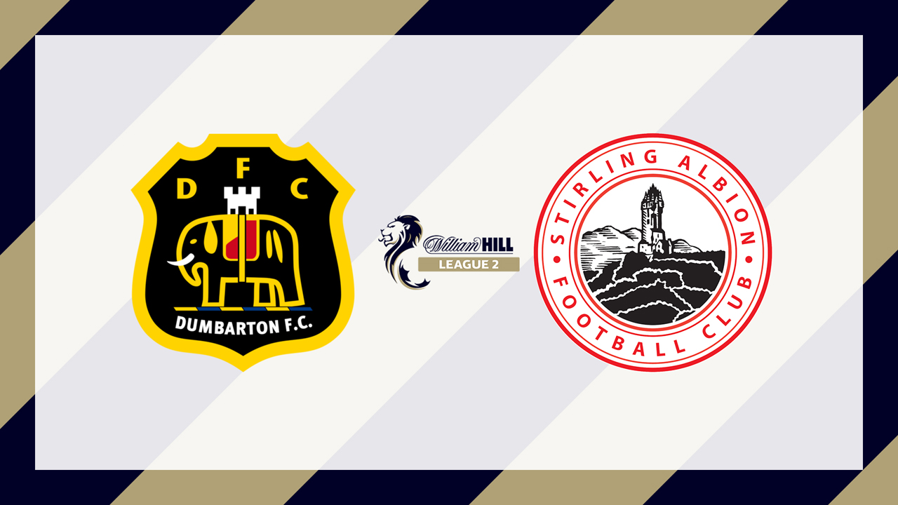 Dumbarton vs Stirling Albion poster
