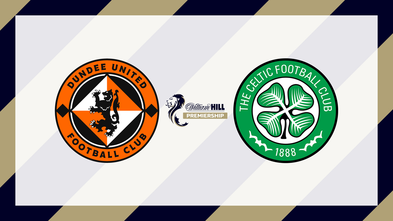 Dundee United vs Celtic poster