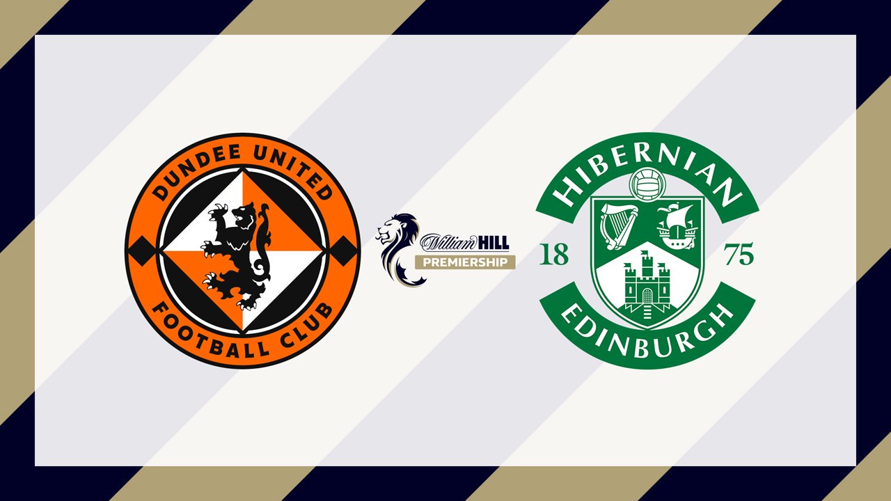 Dundee United vs Hibernian poster