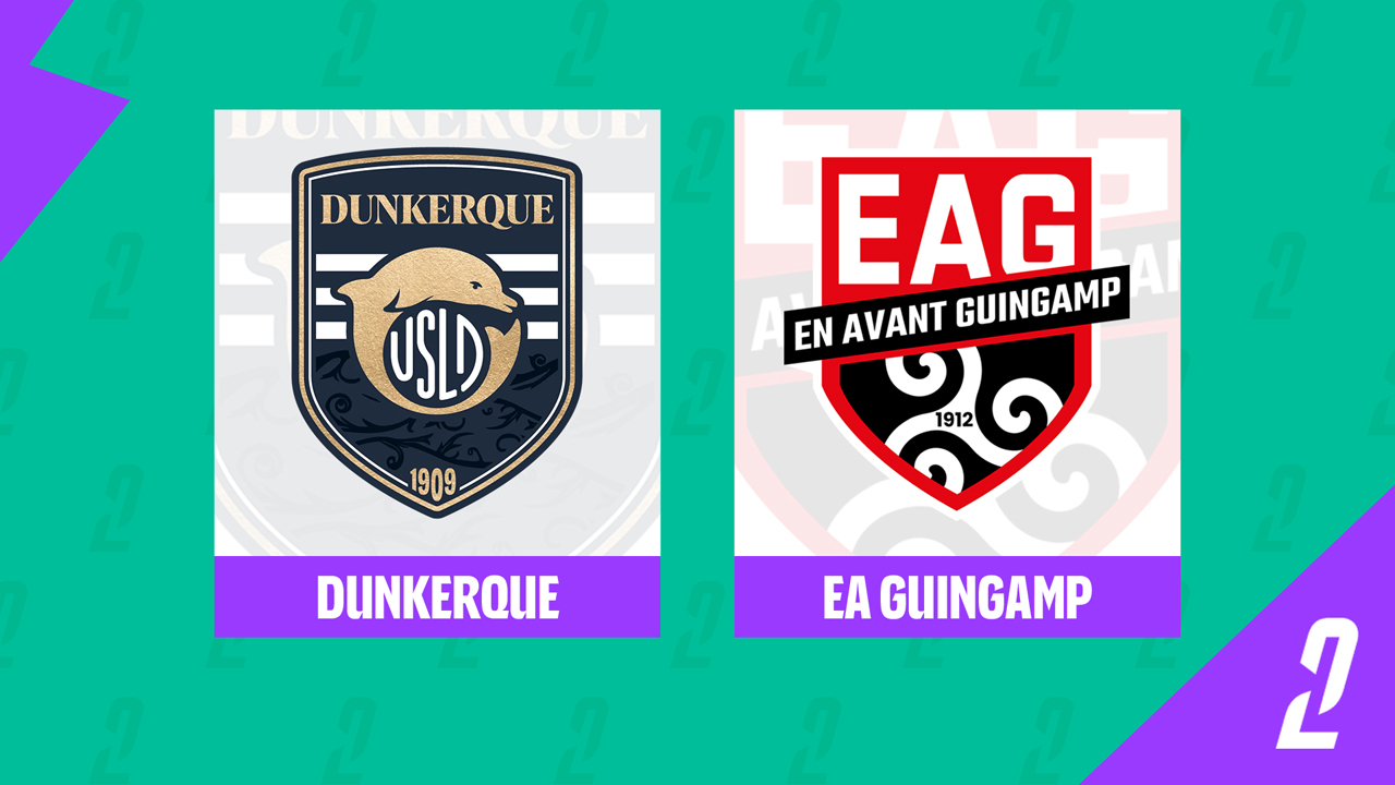 Dunkerque vs Guingamp poster