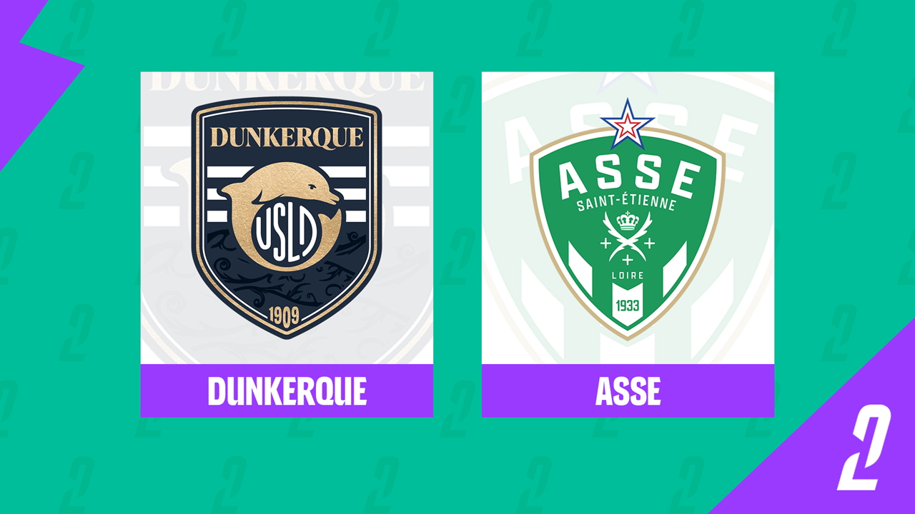 Dunkerque vs Saint-Étienne poster