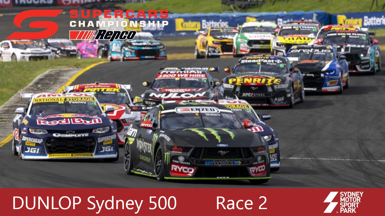 DUNLOP Sydney 500 Race 2 poster