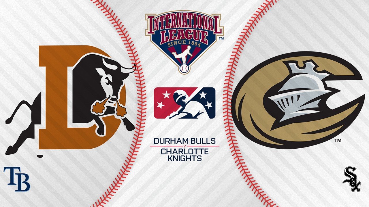 Durham Bulls vs Charlotte Knights poster