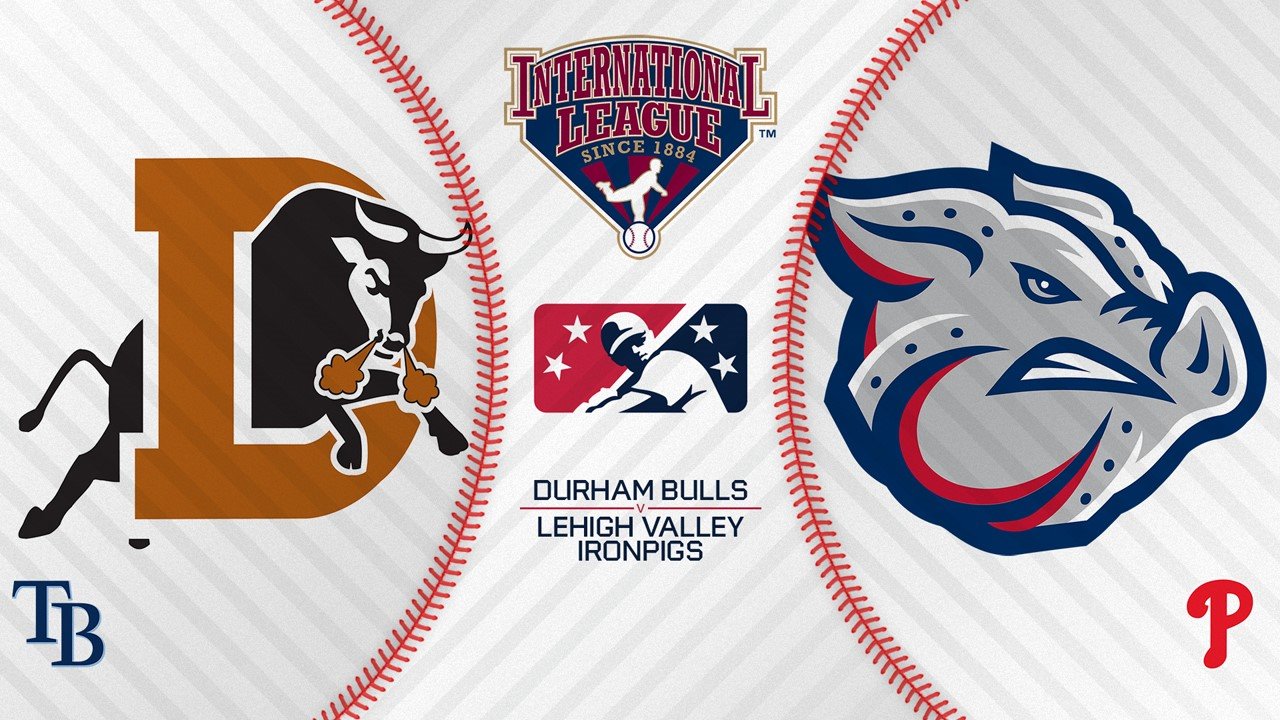 Durham Bulls vs Lehigh Valley IronPigs poster