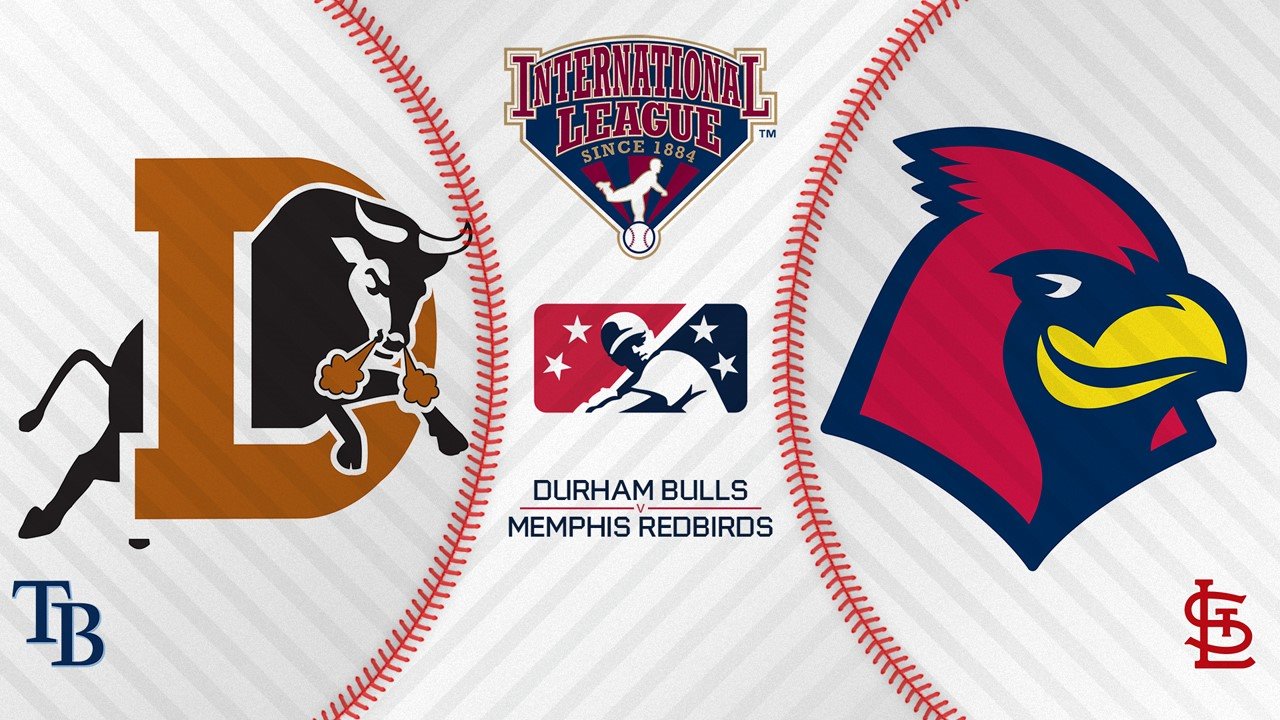 Durham Bulls vs Memphis Redbirds poster