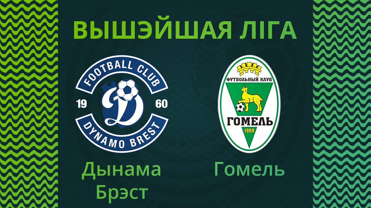 Dynamo Brest vs Gomel poster