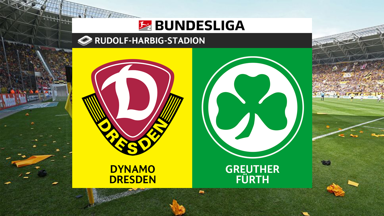 Dynamo Dresden vs Greuther Fürth poster