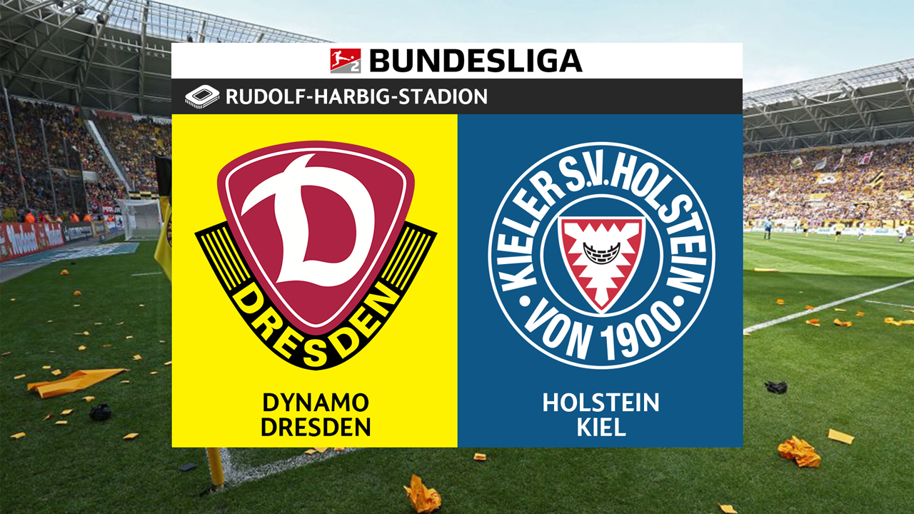 Dynamo Dresden vs Holstein Kiel poster
