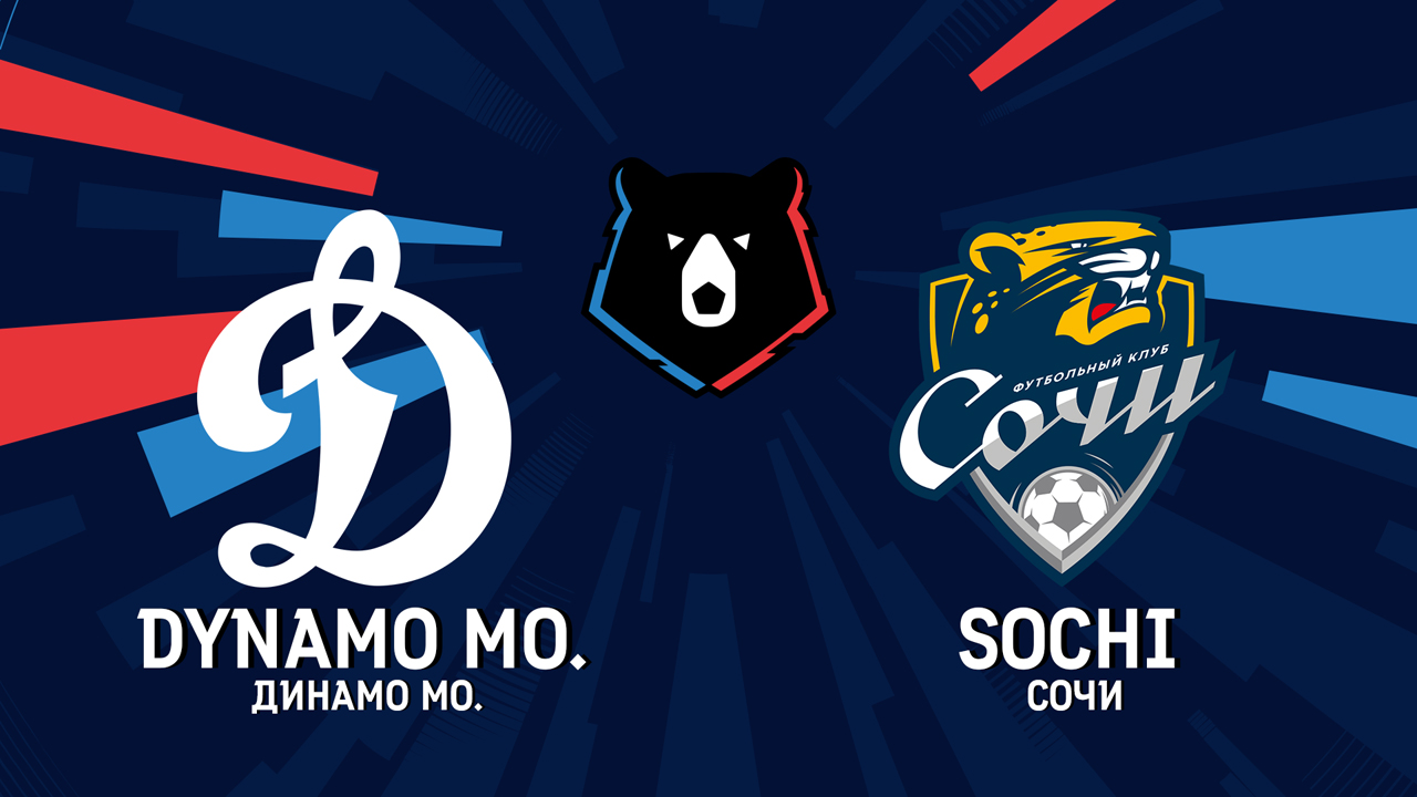 Dynamo Moscow vs Sochi poster