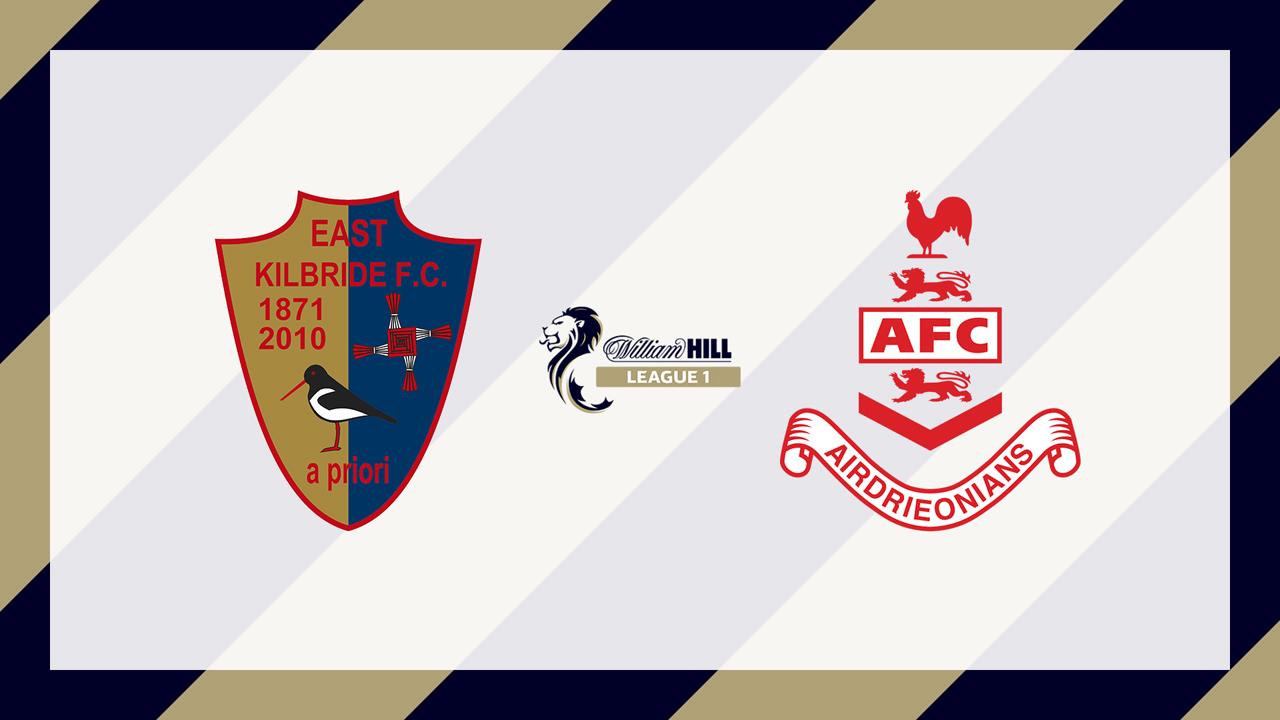 East Kilbride vs Airdrieonians poster
