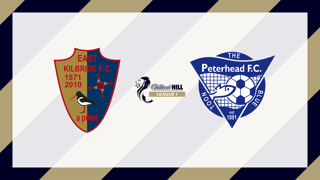 East Kilbride vs Peterhead poster