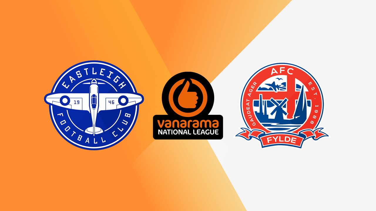 Eastleigh vs AFC Fylde poster