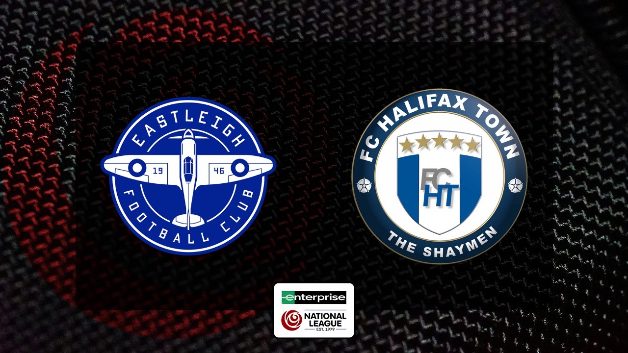 Eastleigh vs Halifax Town poster