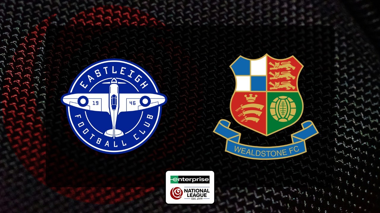 Eastleigh vs Wealdstone poster