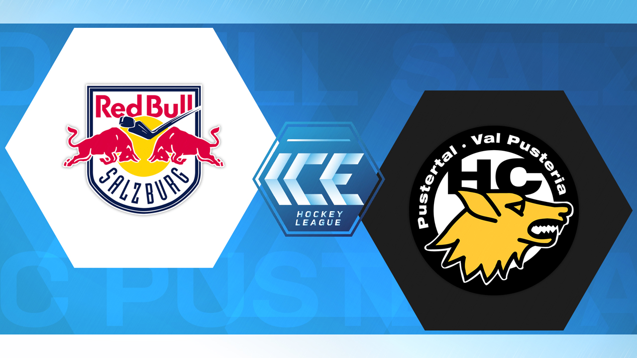 EC Red Bull Salzburg vs HC Pustertal Wölfe poster