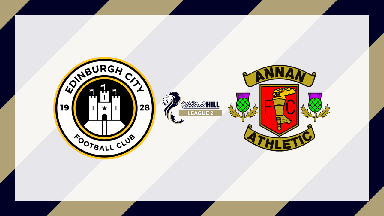 Edinburgh City vs Annan Athletic poster