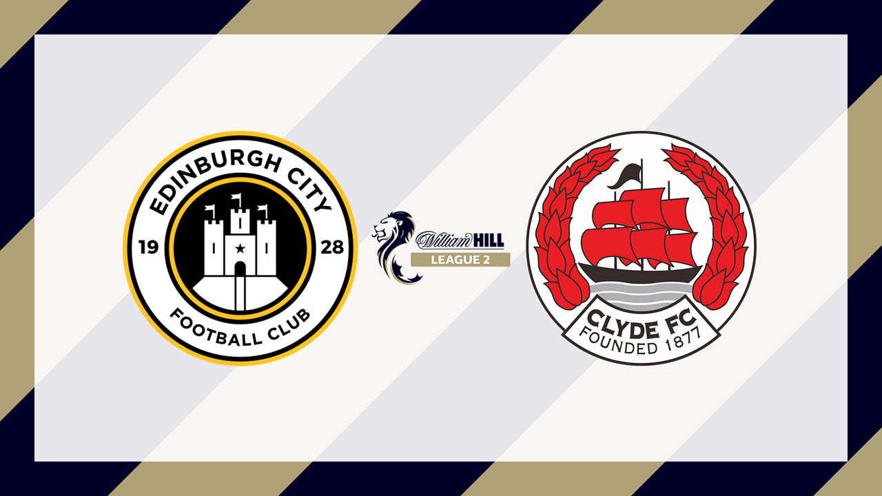 Edinburgh City vs Clyde poster