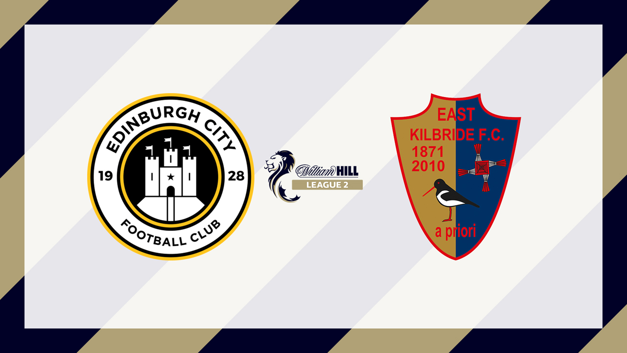 Edinburgh City vs East Kilbride poster