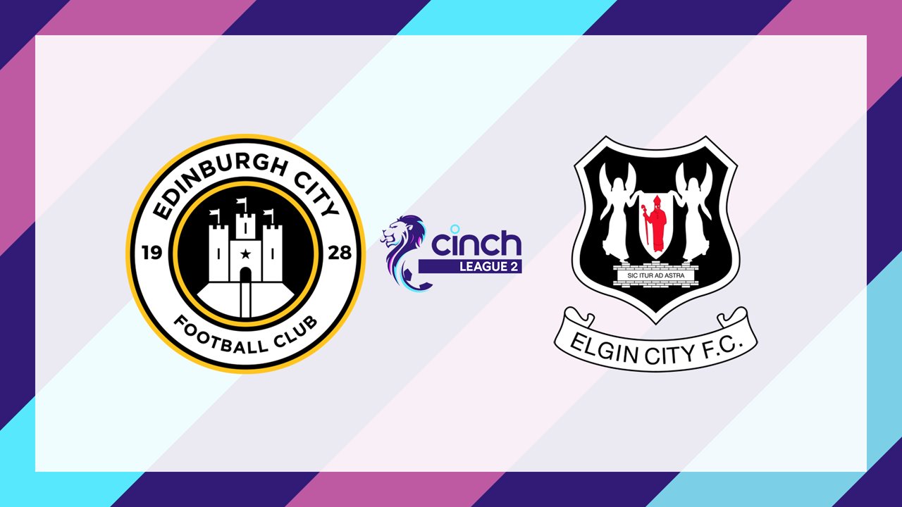 Edinburgh City vs Elgin City poster