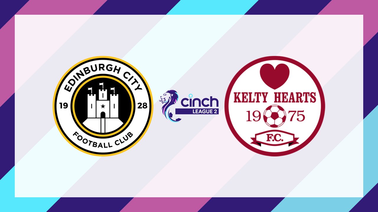 Edinburgh City vs Kelty Hearts poster