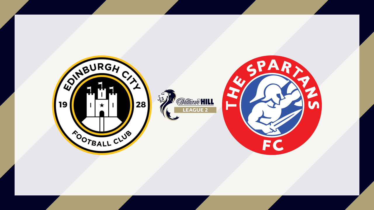 Edinburgh City vs The Spartans poster