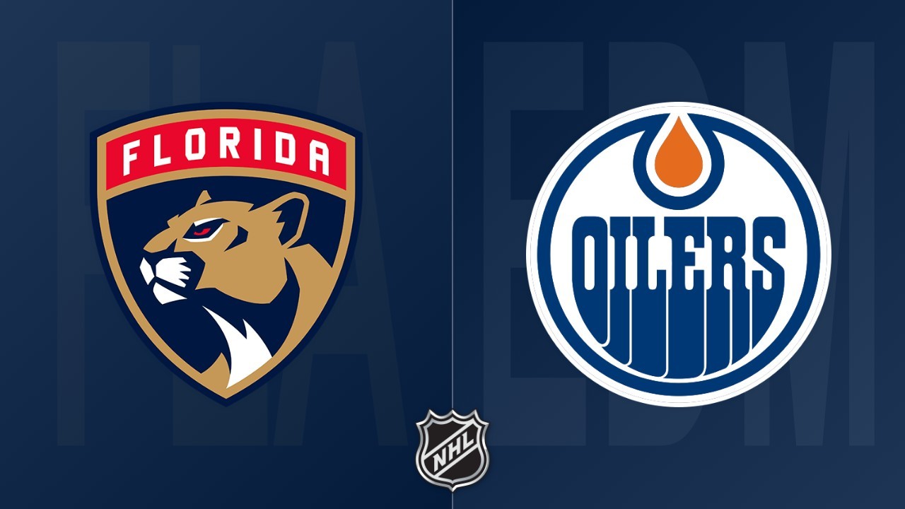 Edmonton Oilers vs Florida Panthers poster