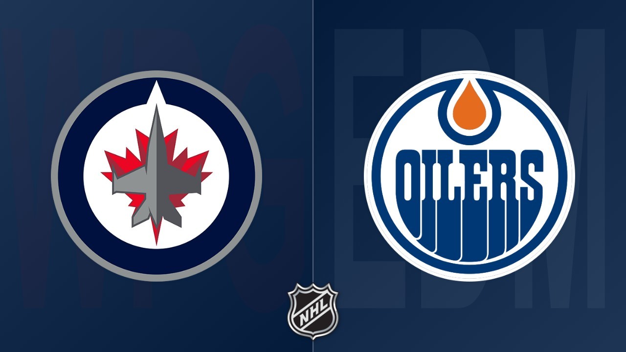 Edmonton Oilers vs Winnipeg Jets poster