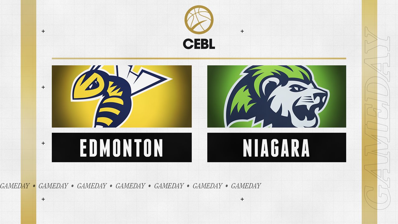 Edmonton Stingers vs Niagara River Lions poster