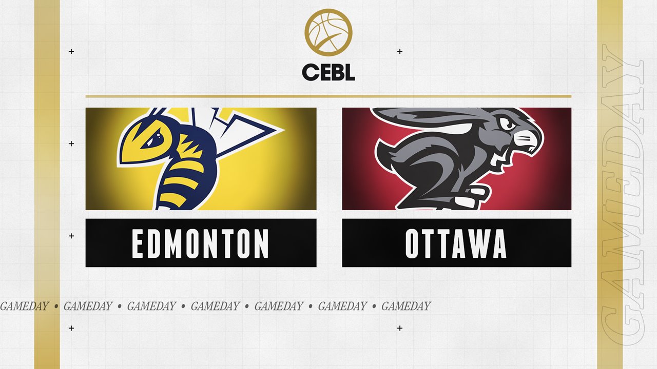 Edmonton Stingers vs Ottawa BlackJacks poster