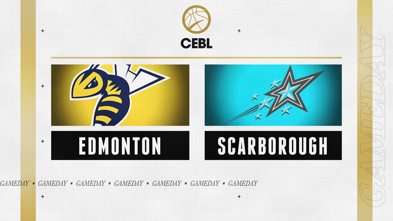 Edmonton Stingers vs Scarborough Shooting Stars poster