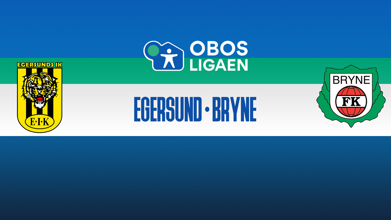 Egersund vs Bryne poster